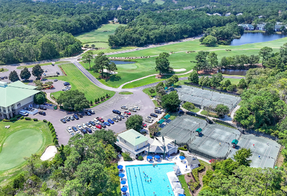 St James NC Club House Golf Course Pool and Courts