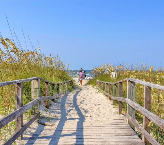 Caswell Beach NC Beach Access