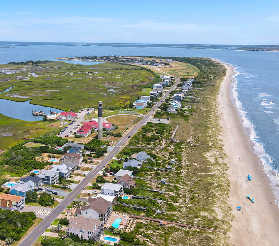 Caswell Beach NC Oak Island Lighthouse Fort Caswell