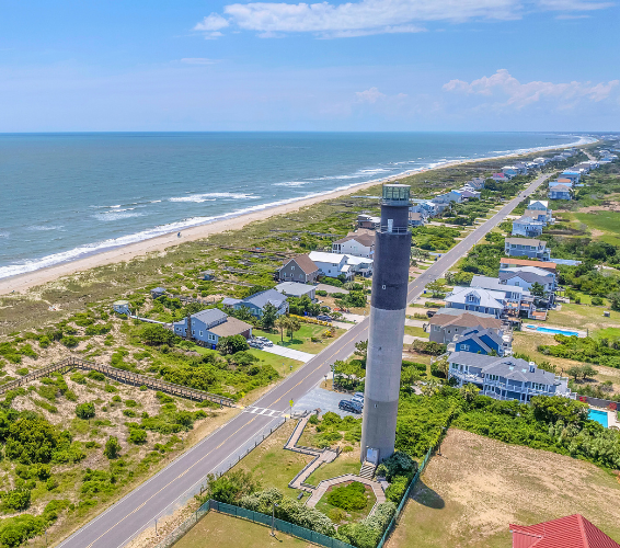 Caswell Beach NC Oak Island Lighthouse